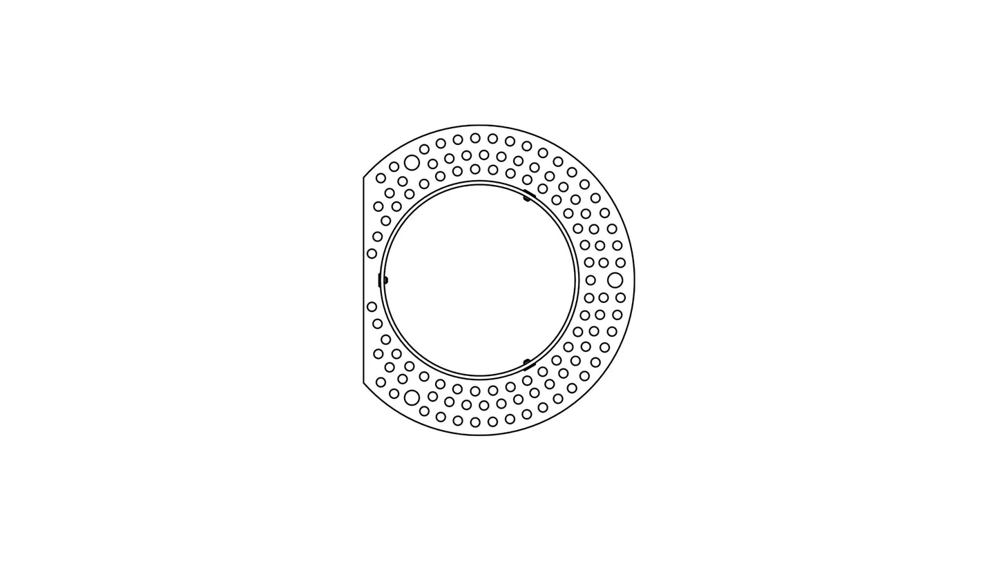 Shot Light M Asymmetric Trimless Accessoires