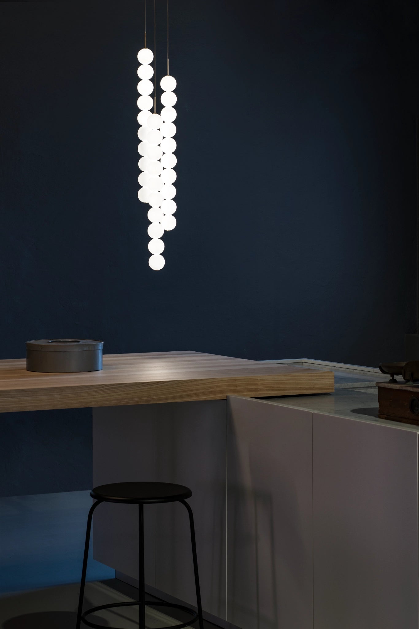 Abacus 3 - 100cm Suspensions LED Blanc