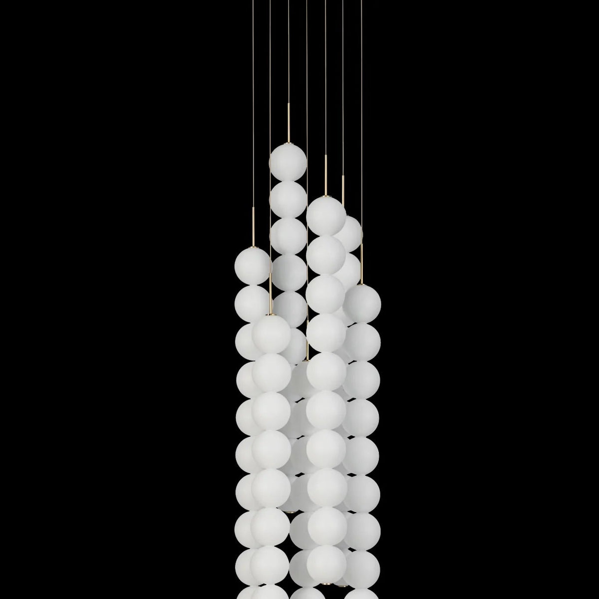 Abacus 7 - 110cm Suspensions LED Blanc
