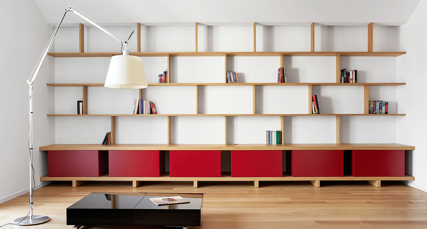 Tolomeo Méga Lampadaires Noir ø42cm