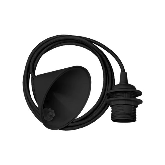 Filin de suspension Noir