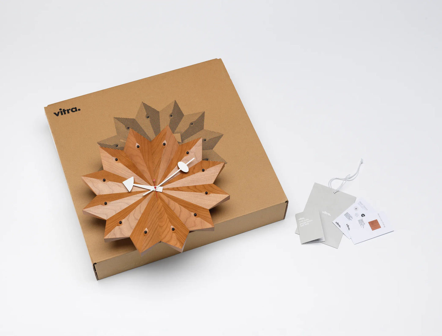 Horloge Fan Marron