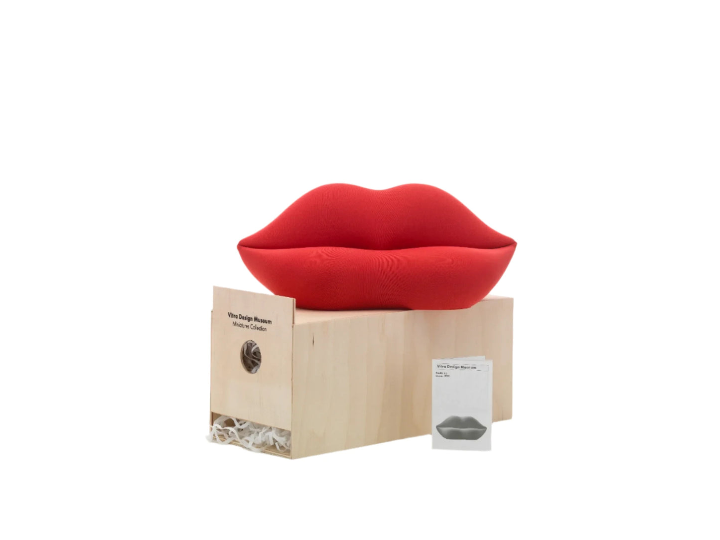 Chaise Bocca Miniature Rouge