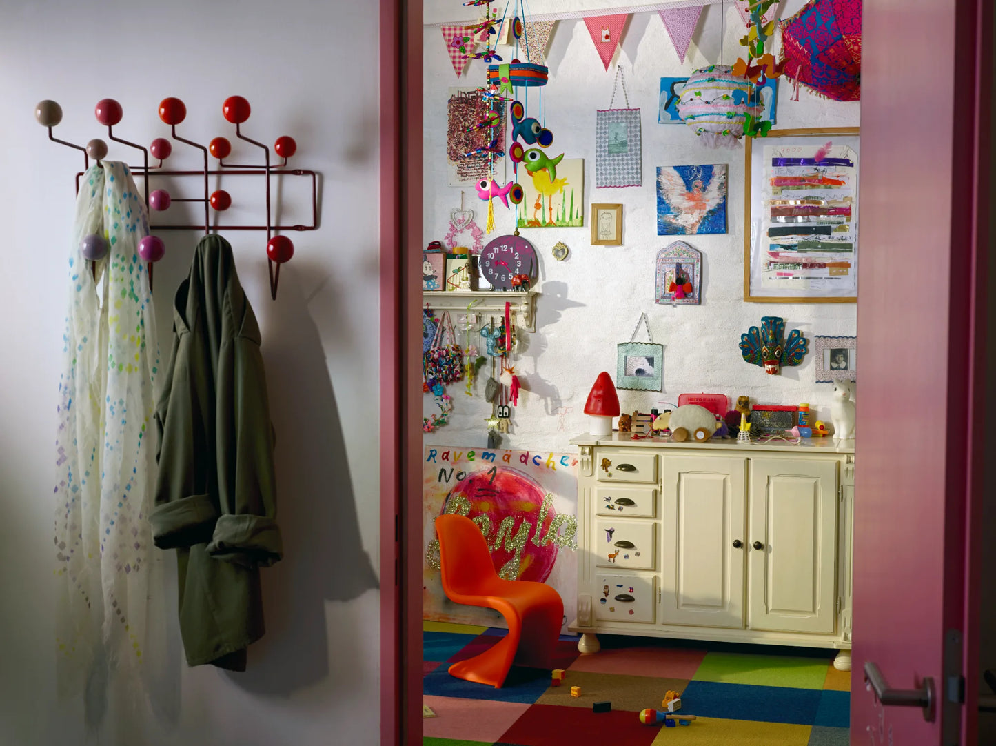 Horloge Zoo Timers Elihu L'Eléphant Violet