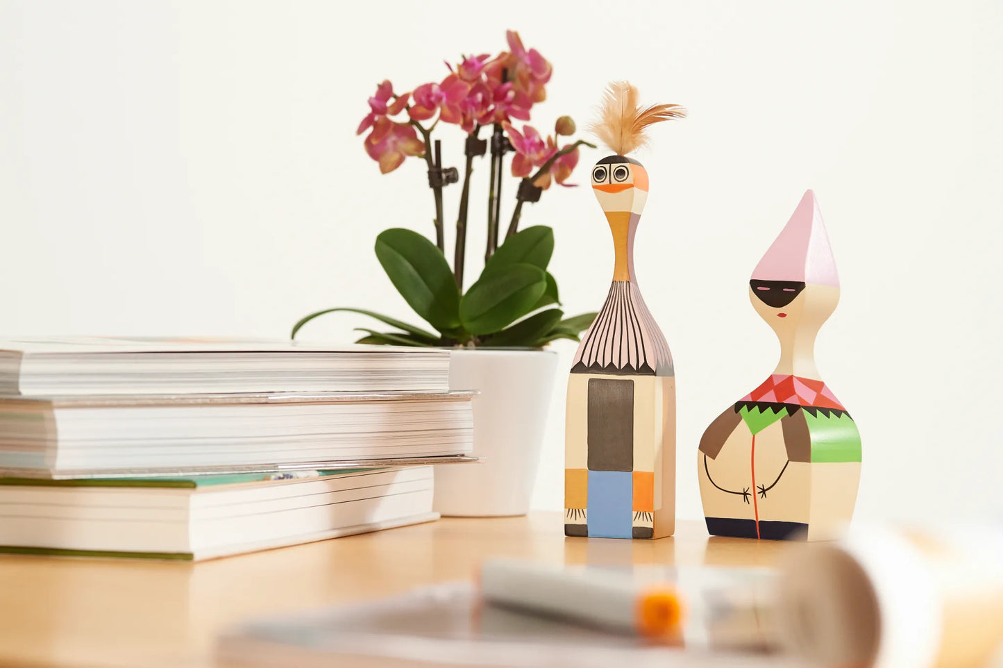 Wooden Doll N°1 Figurines Multicolore