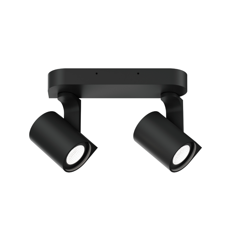 Sqube on base x 2 Plafonniers