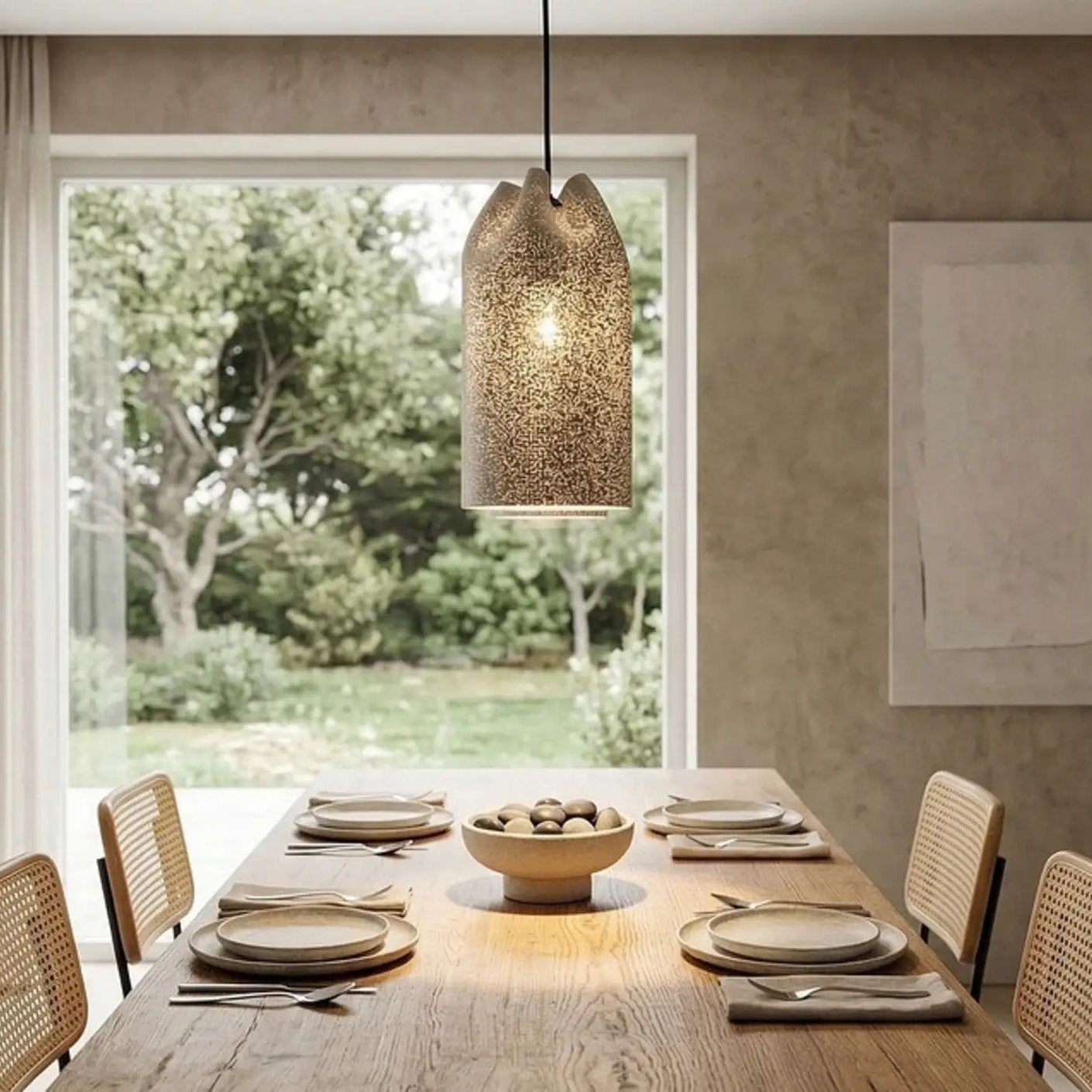 Agasallo 3 Outdoor Suspensions Plafonniers Blanc