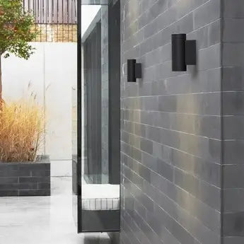 Dartmouth Twin GU10 texturé IP54 Appliques Outdoor