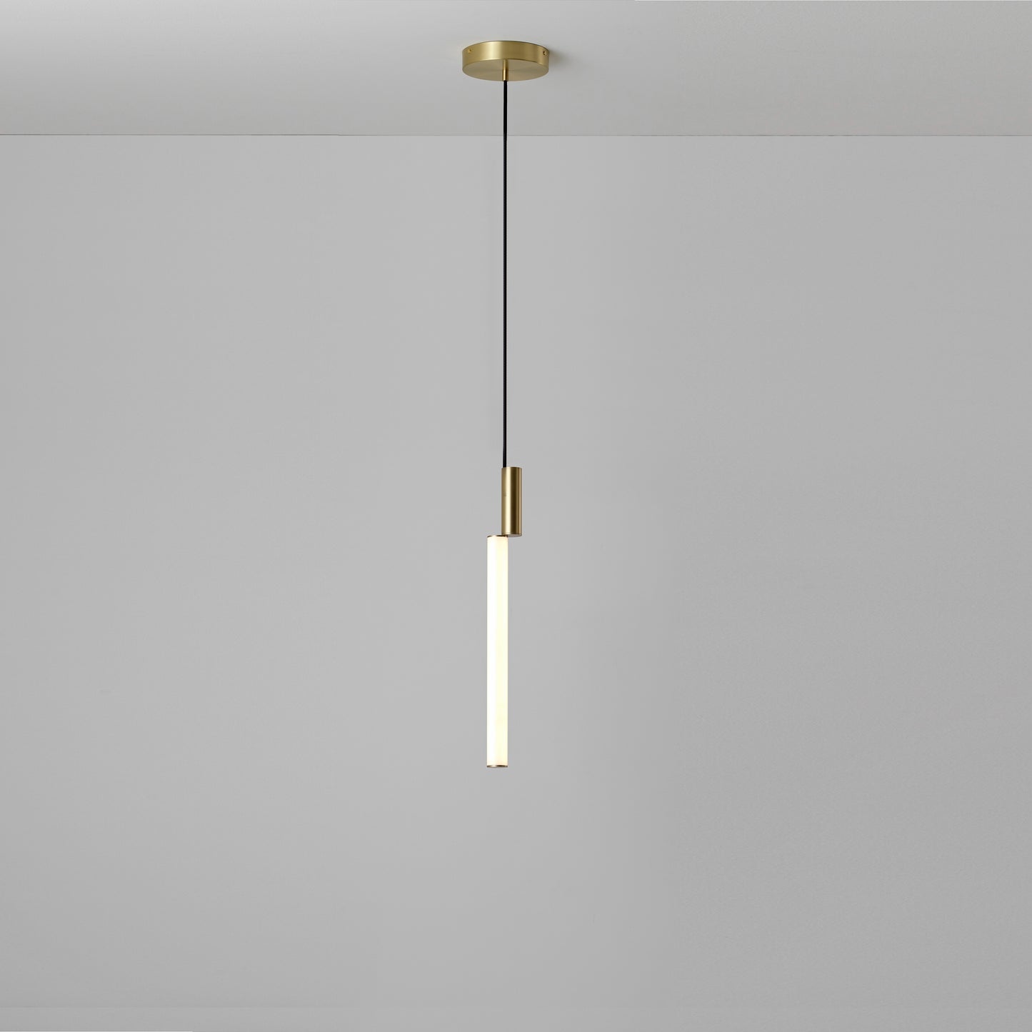 Signal 54cm Suspensions LED Laiton satiné