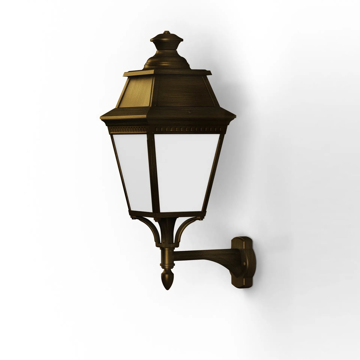 Avenue 3 N° 4 LED opale Appliques Outdoor