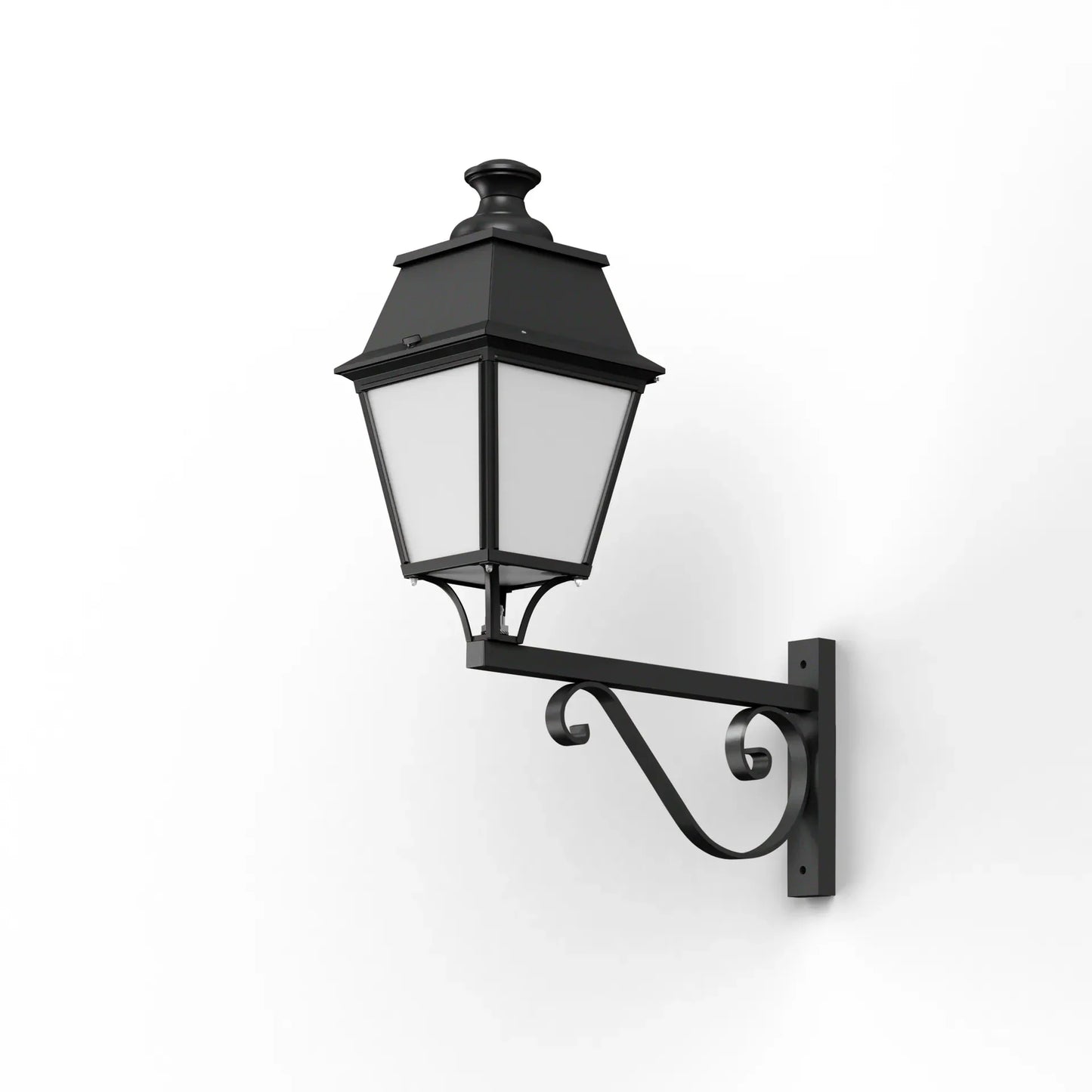 Avenue 4 N° 3 LED opale Appliques Outdoor