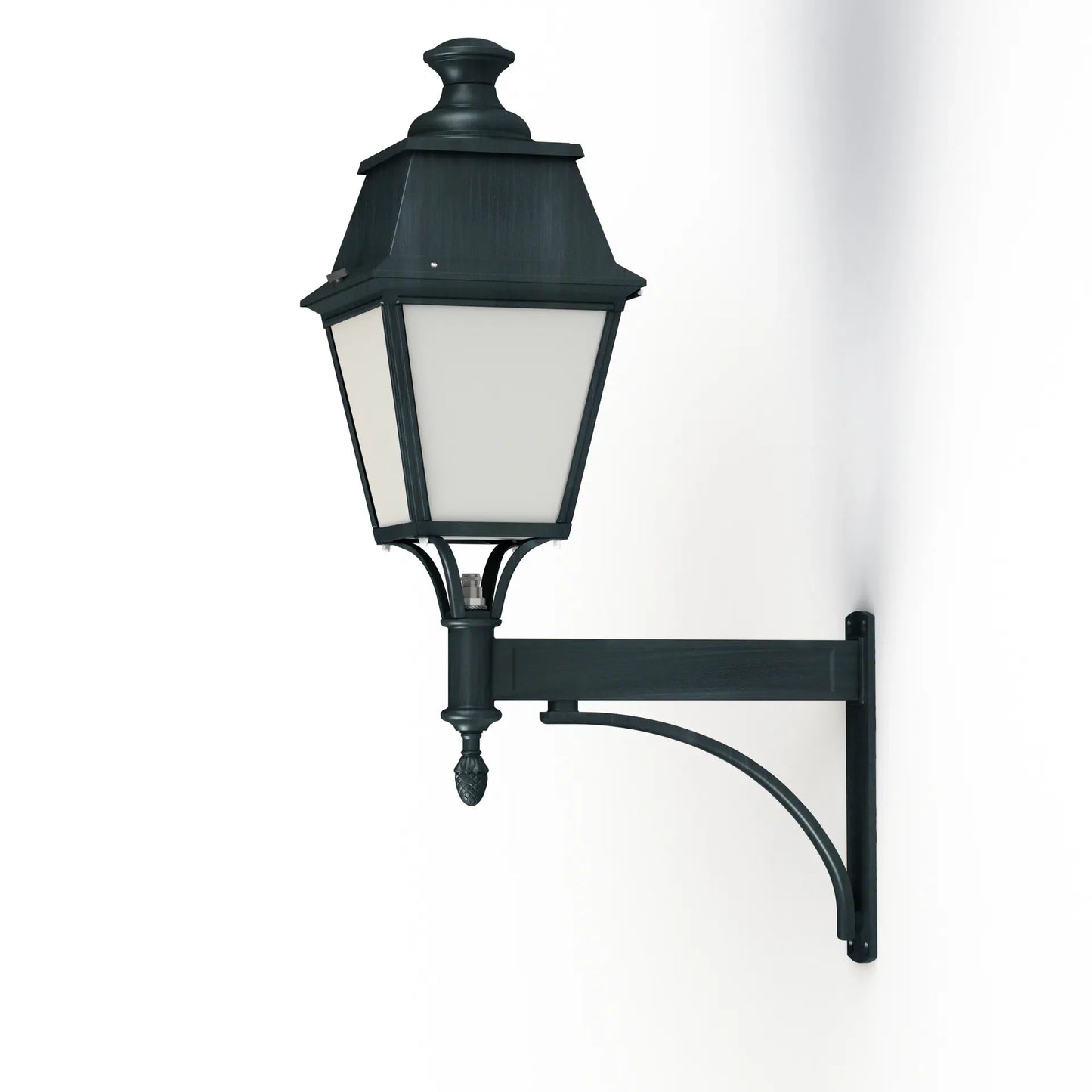 Avenue 4 N° 4 E27 opale Appliques Outdoor