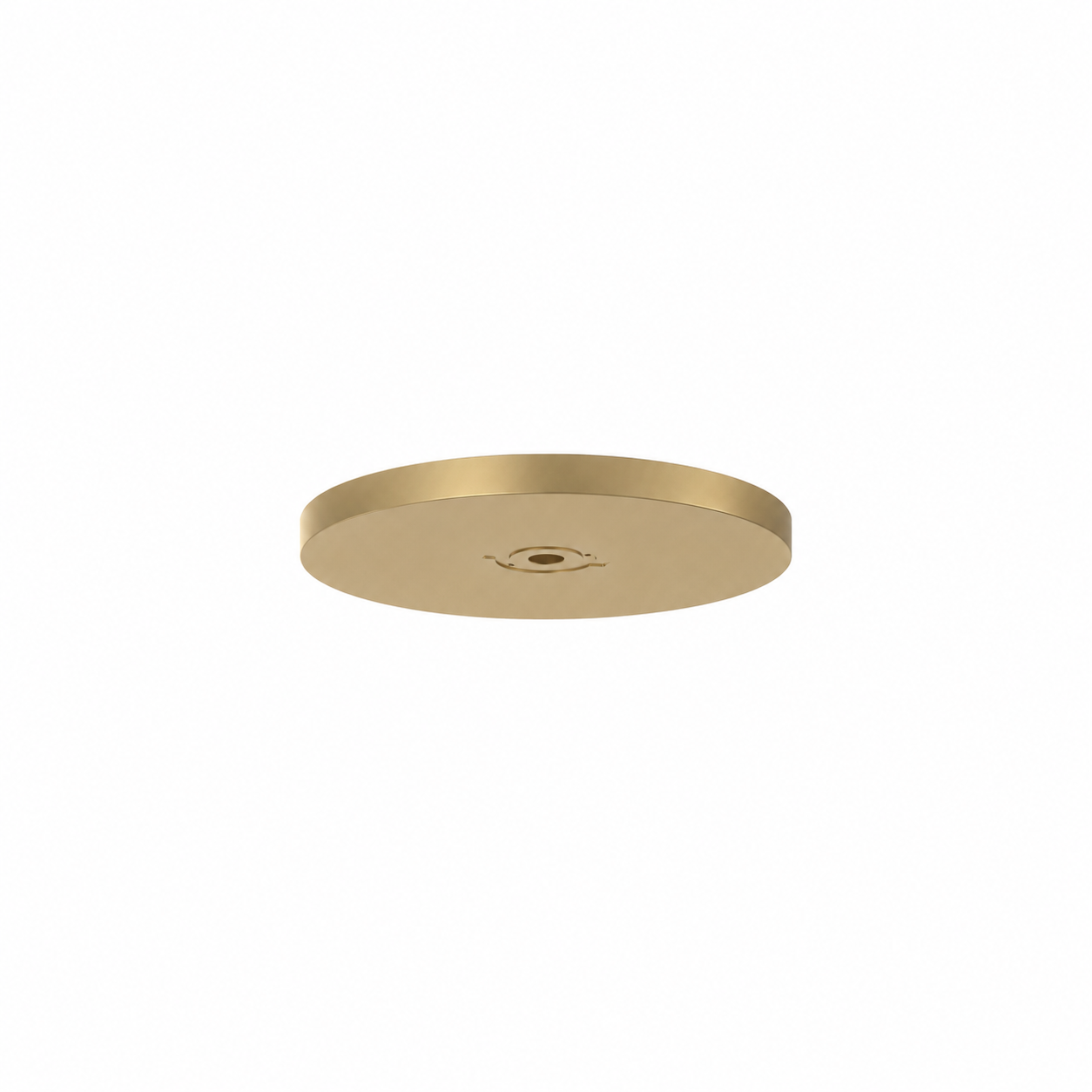 Susp single ceiling base semi rec 1.0 round Accessoires
