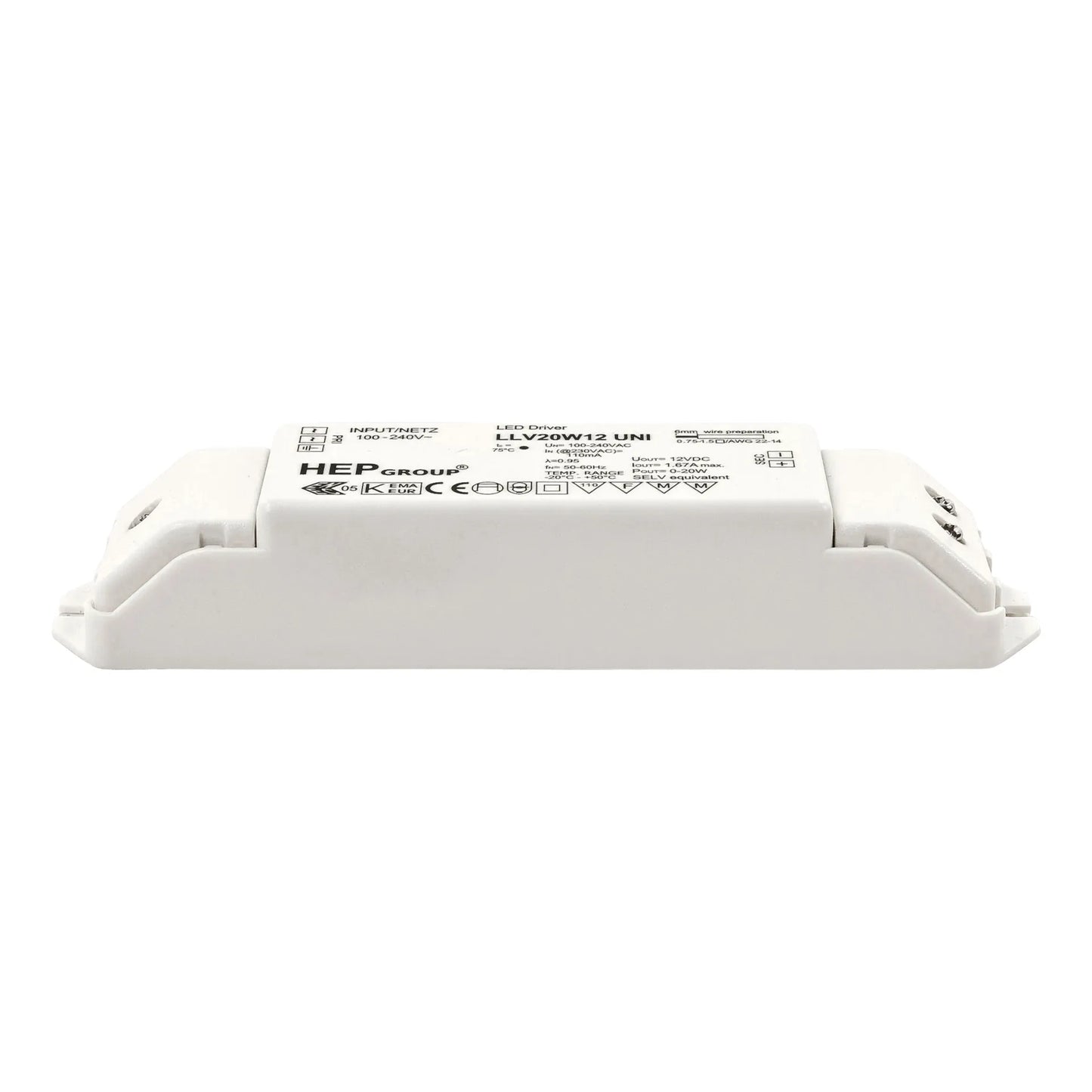 LED Driver CC 350mA 1.1-10.5W 1-10V Dim 0 IP20 Accessoires