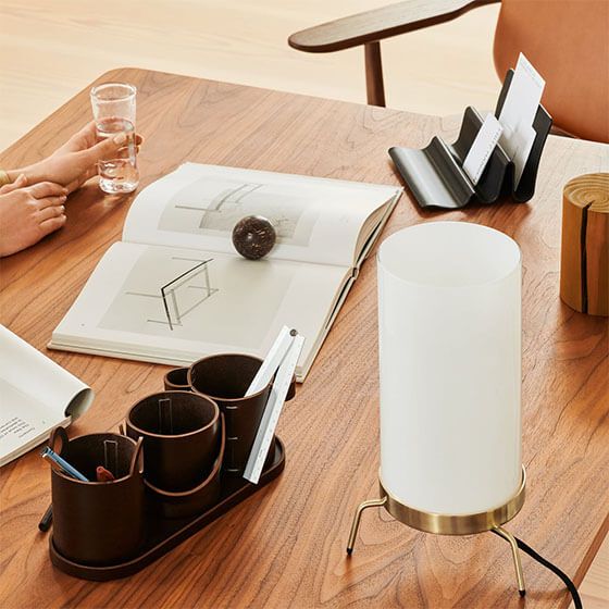 Organisateur de bureau Wave Noir