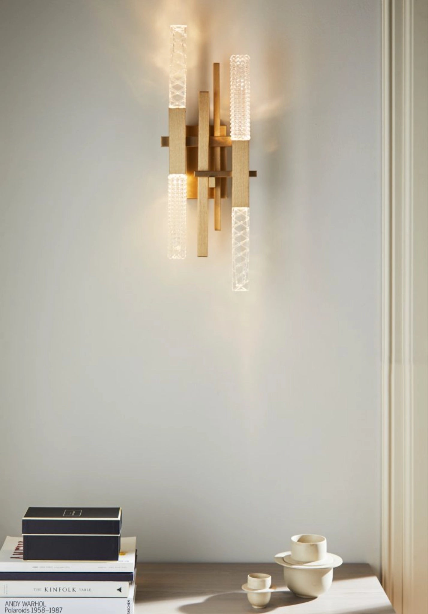 Mikado Appliques Laiton satiné