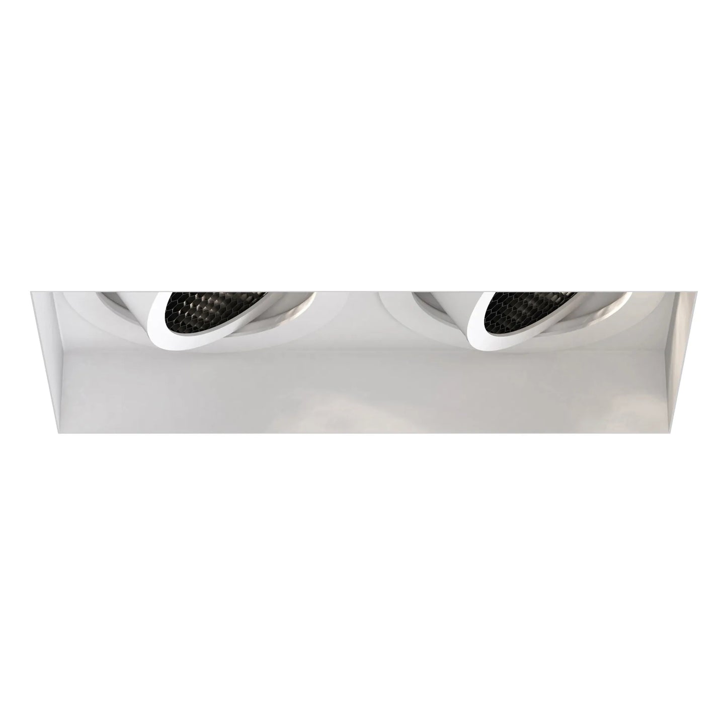 Trimless Square Twin Adjustable IP20 Spots