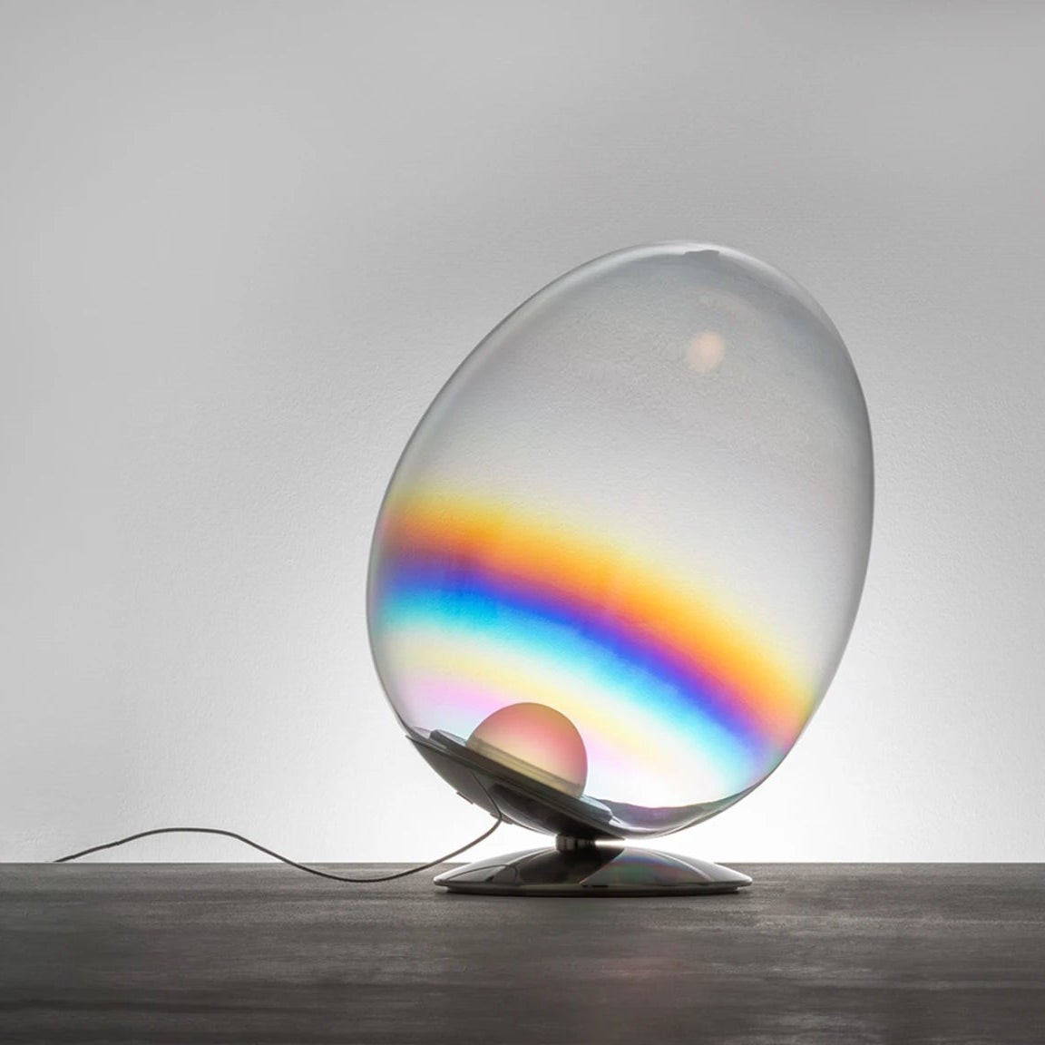 Stellar Nebula Lampes de table LED Transparent irisé