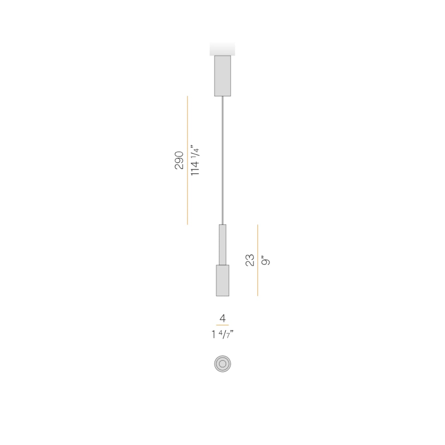 Tubino 4cm Suspensions