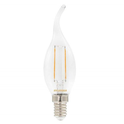 LED Flamme Coup de vent 2.5W E14 250 lumen 2700K Flamme