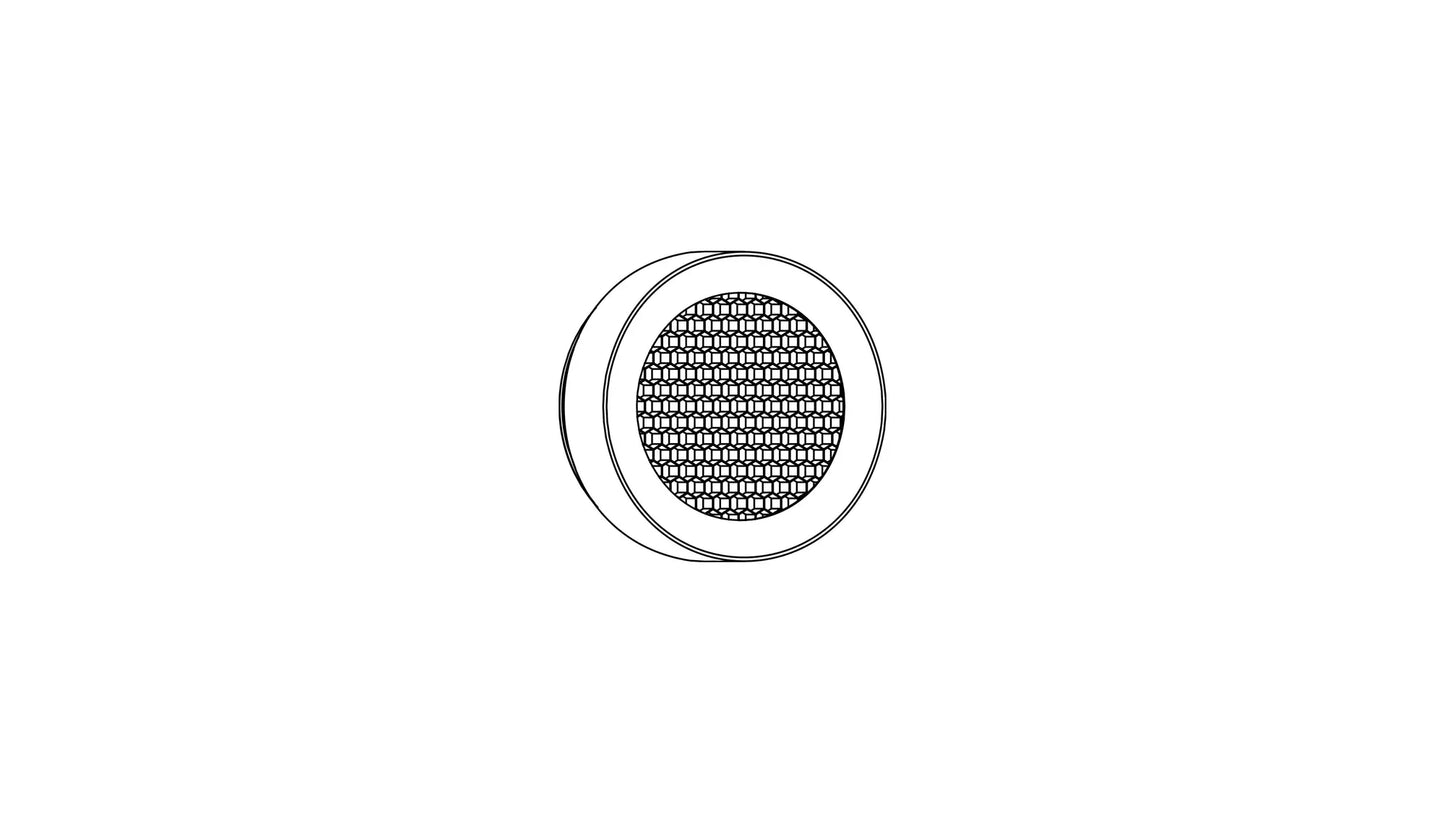 Coco Anti Glare Honeycomb Louver Accessoires