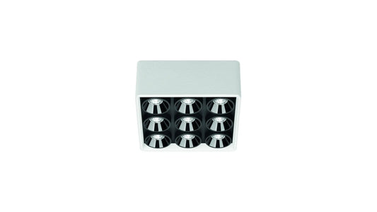 Black Foster Micro Surface 3X3 3000K Spots surface