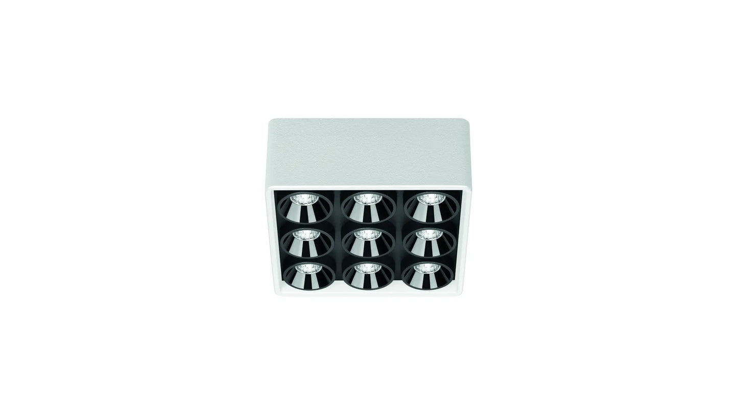 Black Foster Micro Surface 3X3 2700K Spots surface