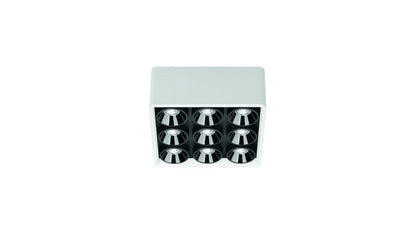 Black Foster Micro Surface 3X3 2700K Spots surface