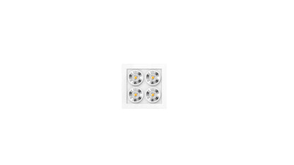 Black Foster Micro Recessed 2X2 3000K Spots encastrés