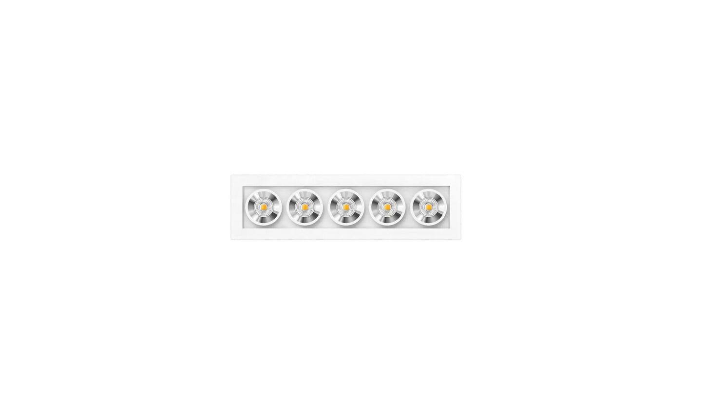 Black Foster Micro Recessed 5 2700K Spots encastrés
