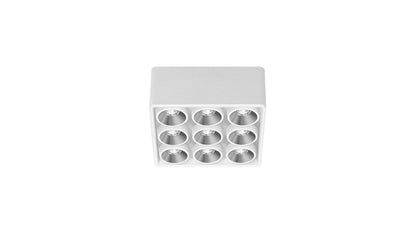 Black Foster Micro Surface 3X3 2700K Spots surface