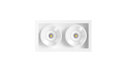 Black Foster S Recessed 2 Flood Dim PH.CUT 2700K Spots encastrés