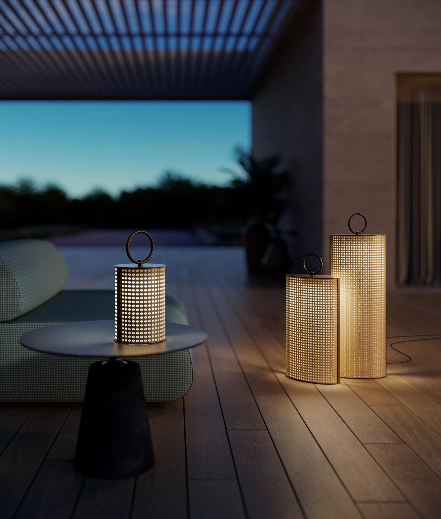 Clara Outdoor medium Lampes à poser LED