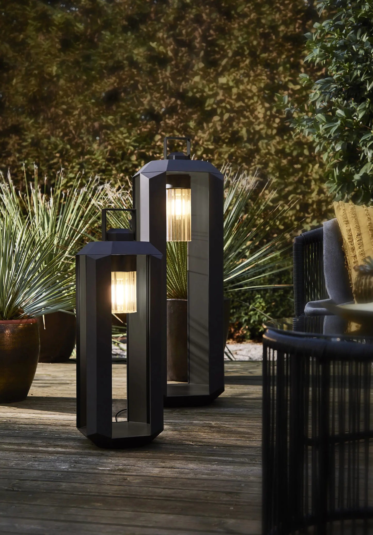 Cube Outdoor small Lampes à poser LED