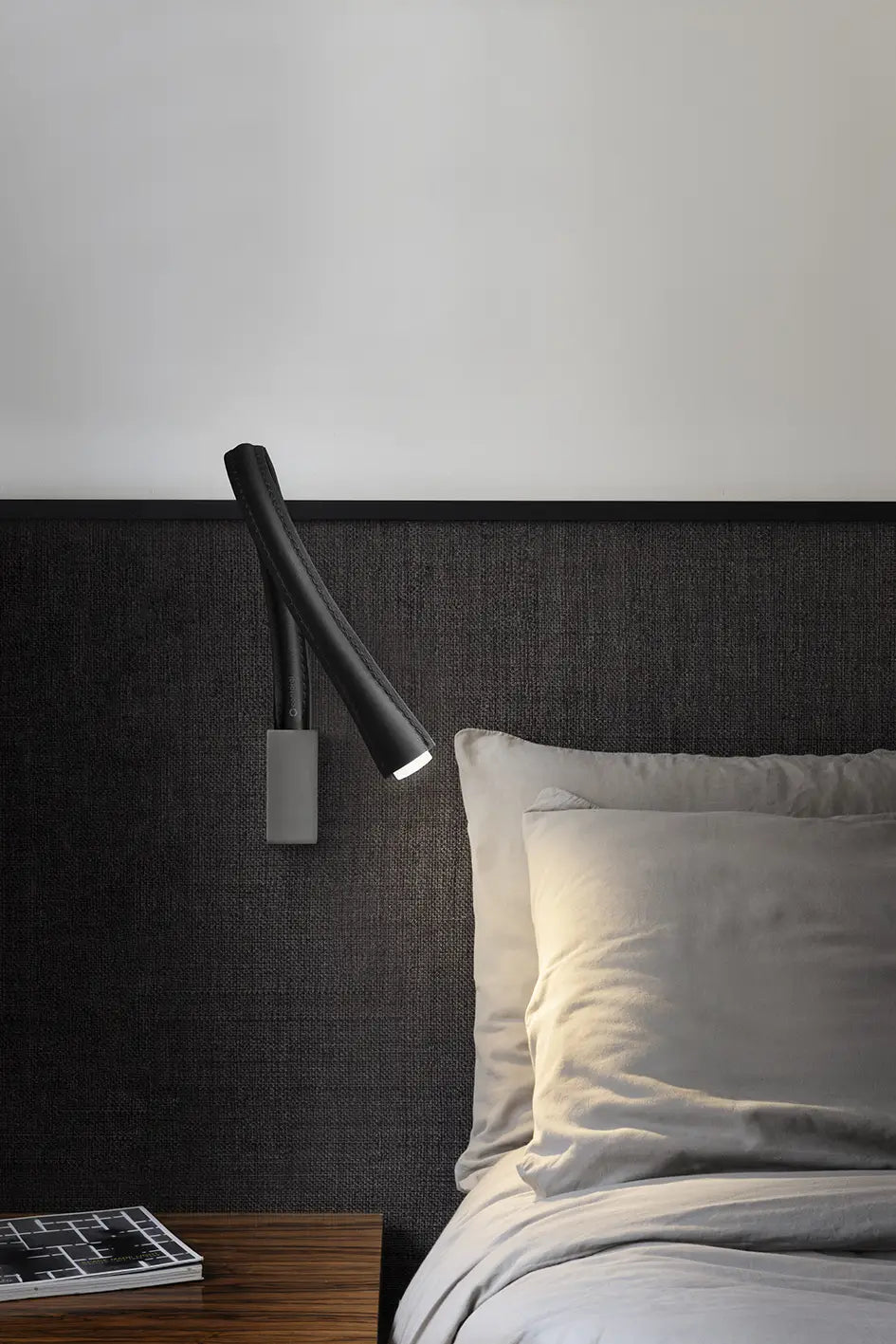 Flexiled 60cm Cuir base Bronze sans interrupteur Appliques LED
