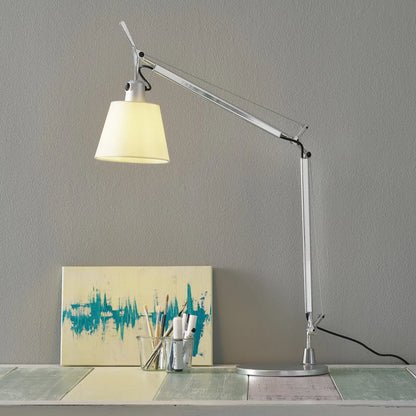 Tolomeo basculante Lampes de bureau diffuseur parchemin E27