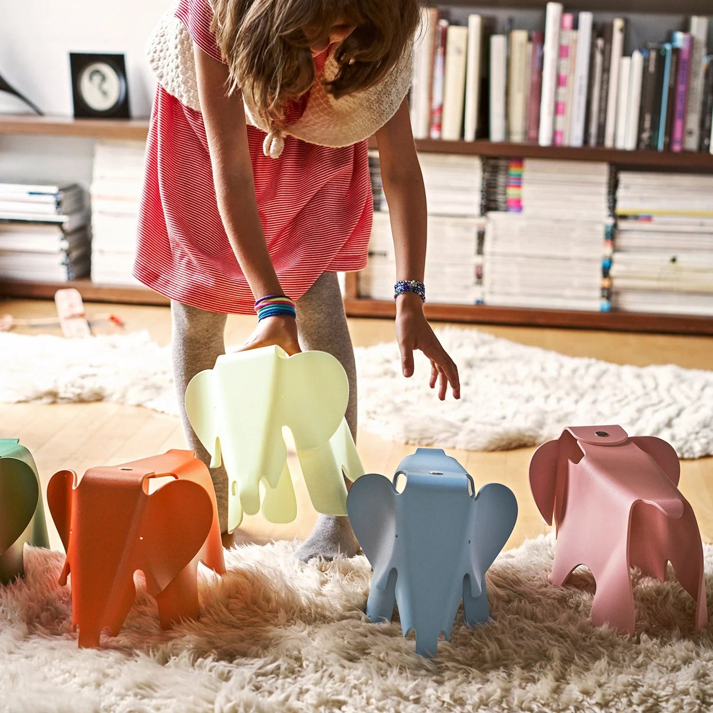 Eames Elephant Small RE Figurines