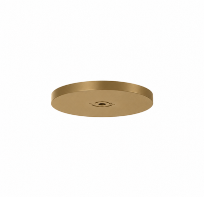 Susp single ceiling base semi rec 1.0 round Accessoires
