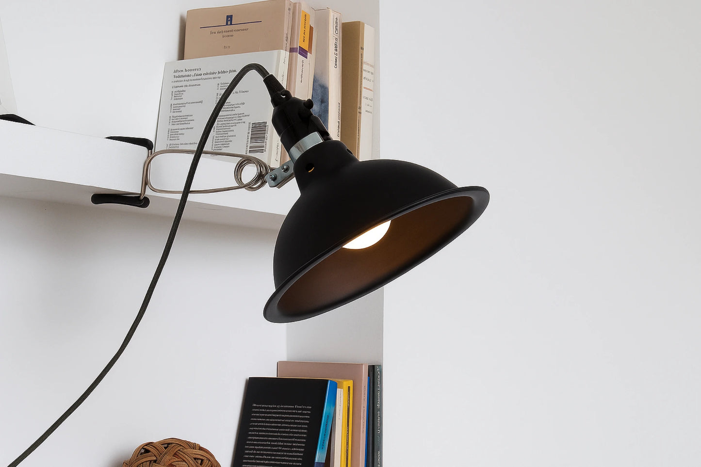 Pepper avec pince Liseuses Noir