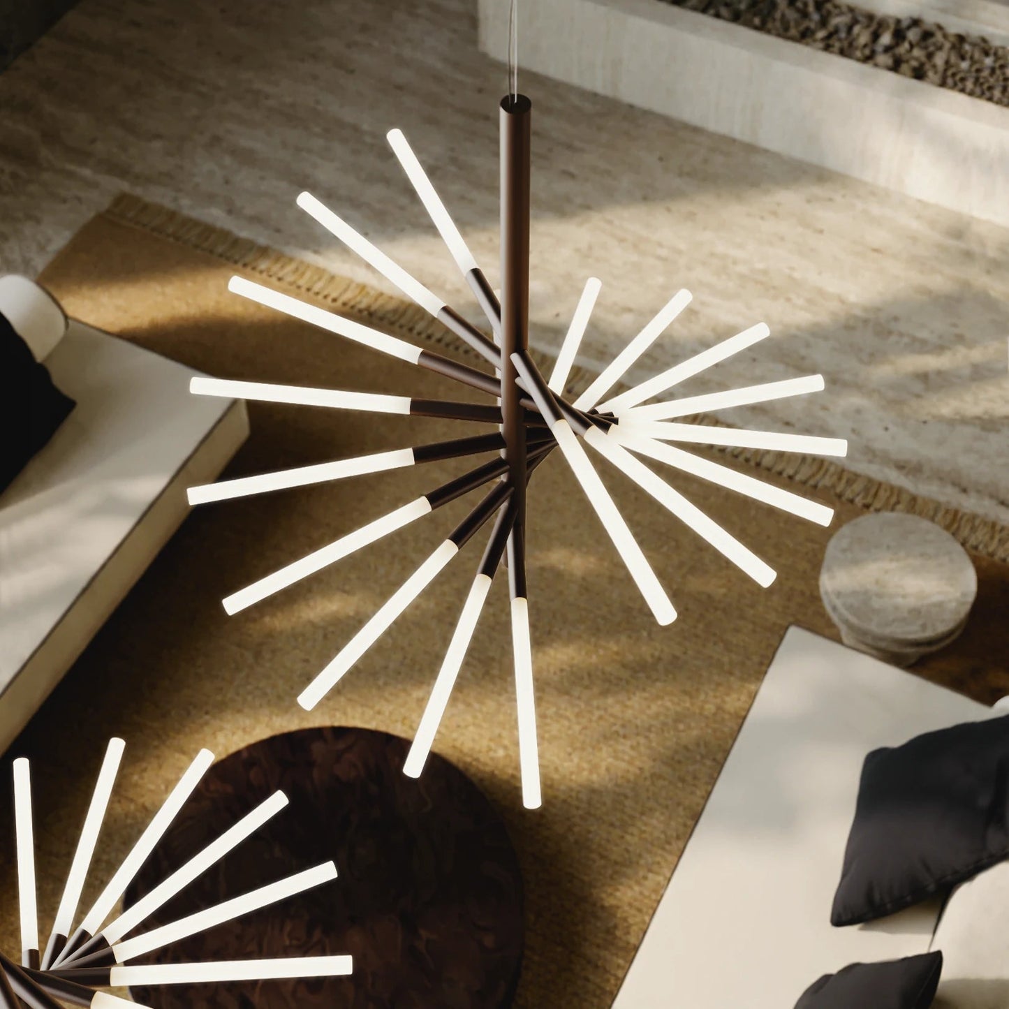 Bianca twist Large Suspensions LED