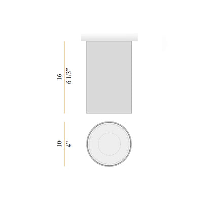 432 Ways 10cm Plafonniers Phase cut