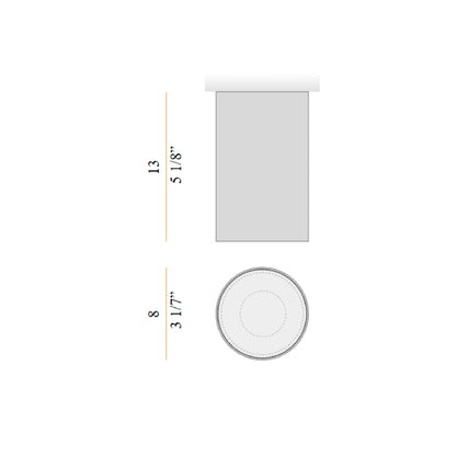 432 Ways 8cm Plafonniers Phase cut