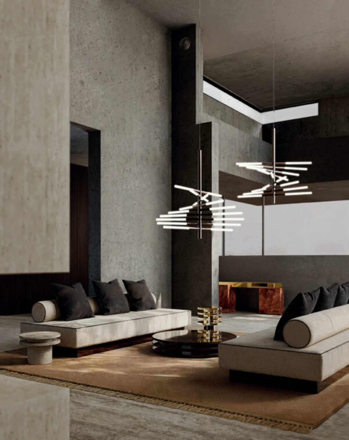 Bianca twist Medium Suspensions LED