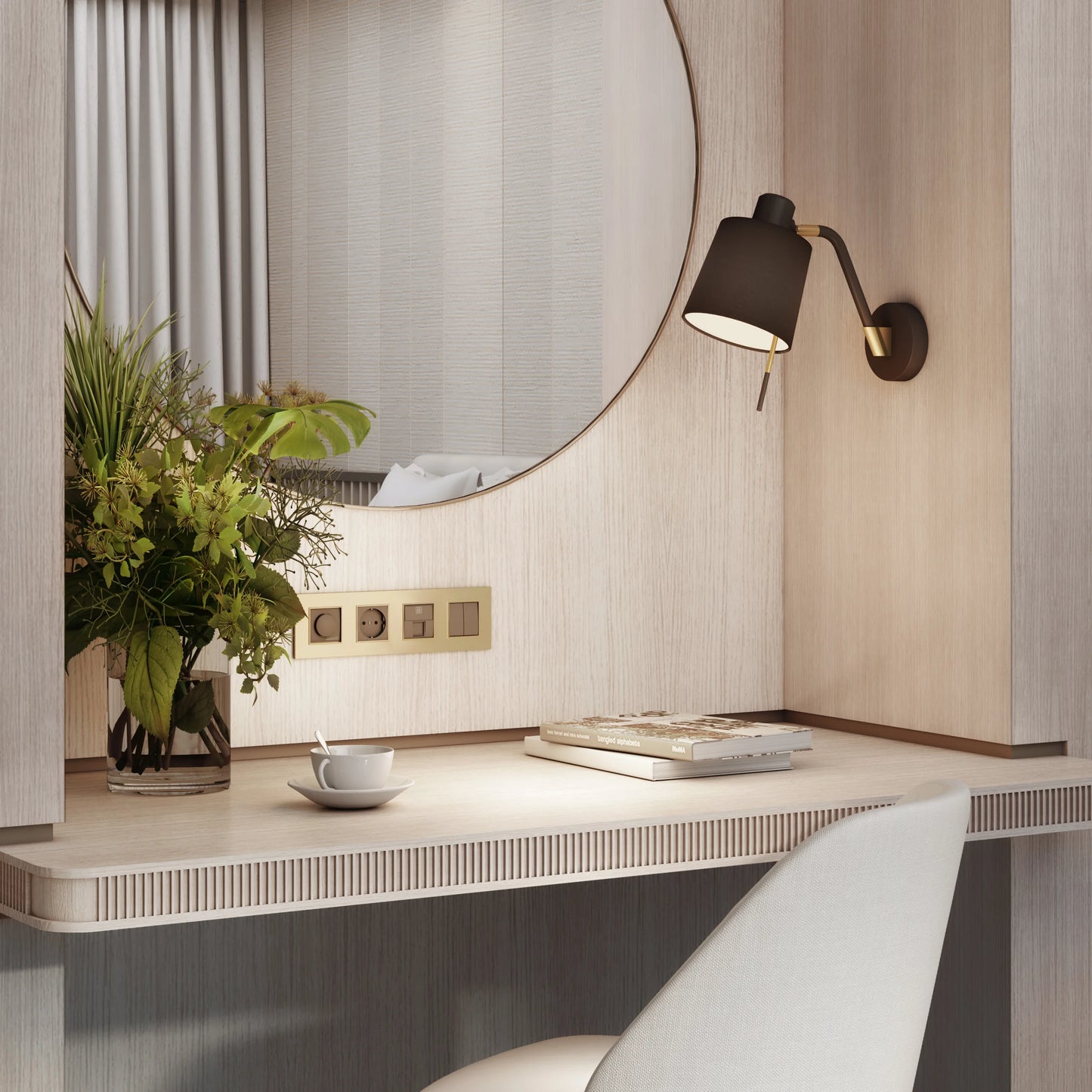 Edward Switched IP20 Commuté Non modulable Appliques