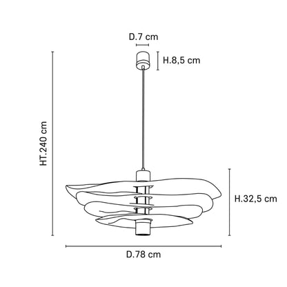 Rivage Large Suspensions Naturel