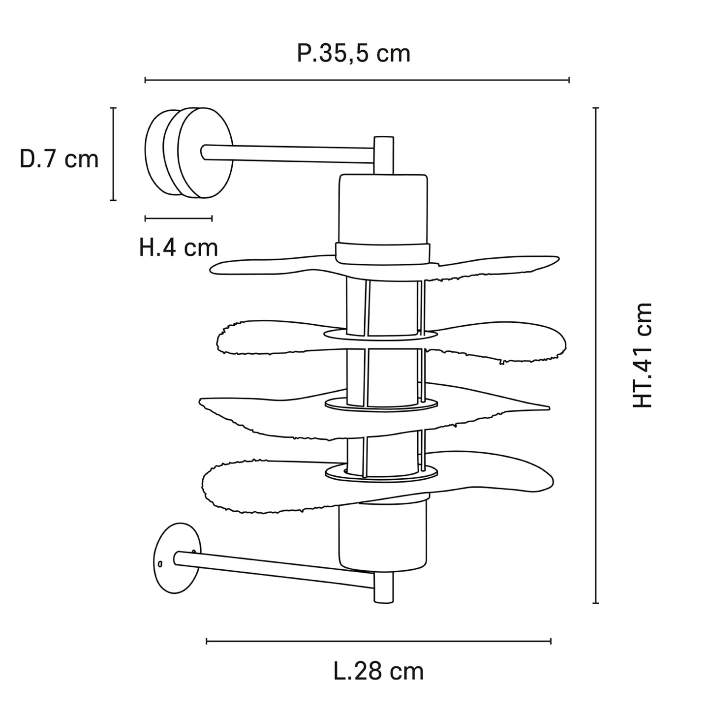 Rivage Small Appliques Naturel