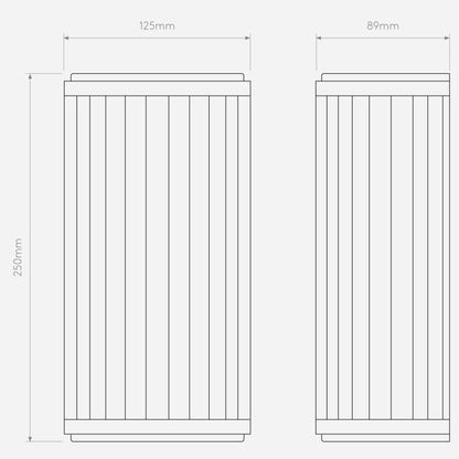 Monza Classic 250 Appliques Chrome