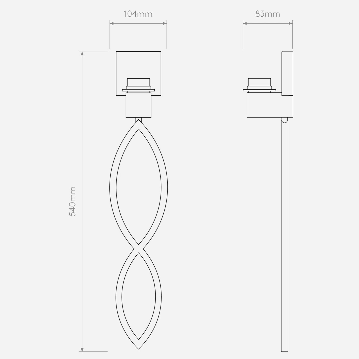 Caserta IP20 Appliques