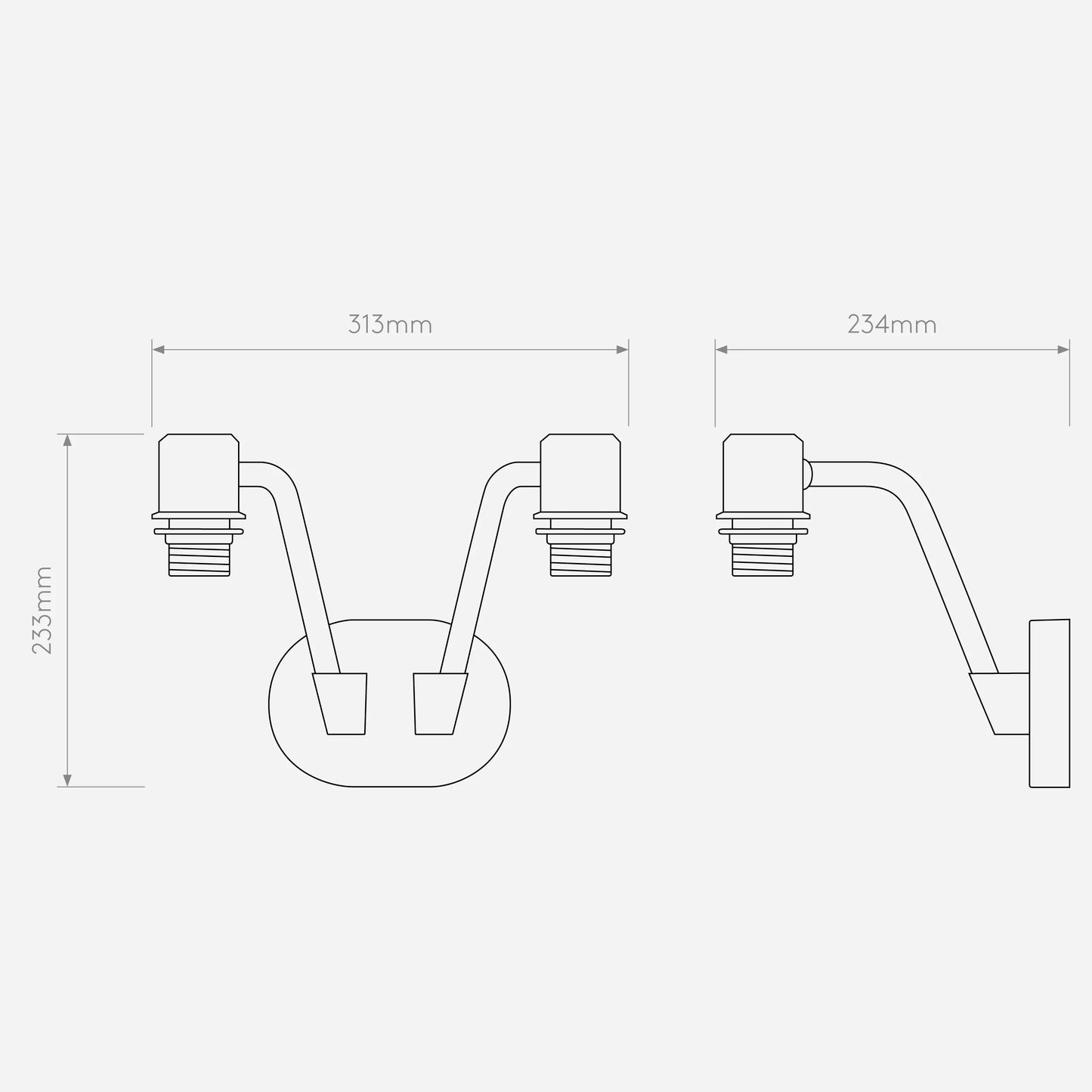 Edward Twin IP20 Appliques