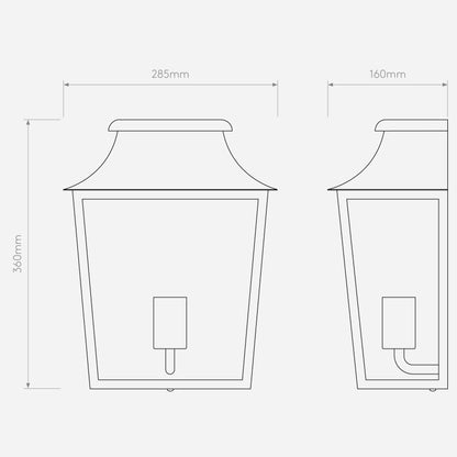 Richmond 285 IP44 Appliques Outdoor